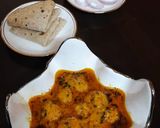 स्टफ्ड बेसन गट्टे (Stuffed Gatte Ki Sabzi recipe in hindi) रेसिपी चरण 6 फोटो