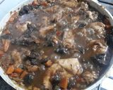 Foto del paso 9 de la receta: Pollo con verduras y hongos secos