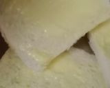 A picture of step 3 of Russian salad sandwich.