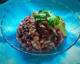 Foto langkah ke 7 dari resep Bubur ikan beras merah (Kaya serat for diet).