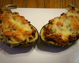 Foto del paso 12 de la receta: Berenjenas rellenas de chorizo parrillero