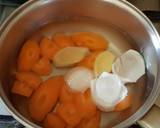 Seafood carrot soup recipe step 1 photo