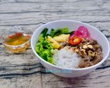 Hình bước làm 7 của món Bún Thịt Bò Xào