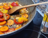 Foto del paso 2 de la receta: Conejo en salsa con gambas