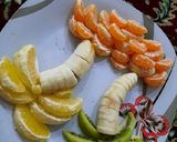 عکس مرحله 2 از دستور 🥝💙تزئین میوه💙🍊🍌