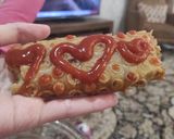 عکس مرحله 4 از دستور چهارمین افطاری بورک با نون لواش
