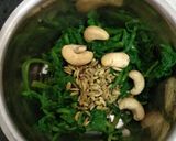 A picture of step 13 of Pizza flavoured kofta in creamy spinach gravy.