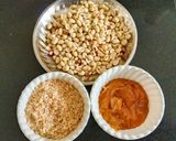 A picture of step 1 of High protein Healthy tasty unique peanut powder Ladoo.