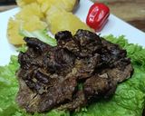 Foto langkah ke 4 dari resep Sapi Lada Hitam Panggang.