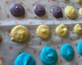 Foto del paso 6 de la receta: Macarons rellenos de frosting de queso de cabra