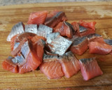 Foto del paso 1 de la receta: Mini tartaletas con mousse de salmonete marinado