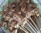 Foto langkah ke 4 dari resep Sate Jamur Tiram Bumbu Kacang.