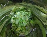 A picture of step 1 of Mint Margarita.