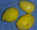A picture of step 1 of Alo katli.