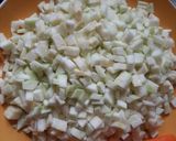 Foto del paso 1 de la receta: Tortilla de vegetales Con puré de zapallo y papas