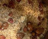 A picture of step 3 of Ragi coconut laddoos.