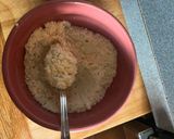 A picture of step 1 of Parmesan encrusted potatoes.