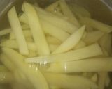 A picture of step 2 of French fries.
