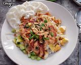 Foto langkah ke 7 dari resep Nasi Lengko / Sega Lengko Khas Cirebon.