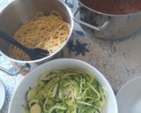 Foto del paso 3 de la receta: Zucchini Spagueti con salsa bolognesa casera