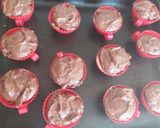 Duna hullám muffin 🍒🍫🧁 recept fázis 4 fotója