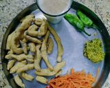 વણેલા હિંગરસ ગાંઠીયા રેસીપી સ્ટેપ3ફોટો