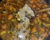 Фото кроку 8 до Гуляш зі свинини з грибочками 🍲.