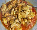 Gambar langkah 3 resipi Rendang Ayam Berkuah.