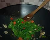 Foto langkah ke 3 dari resep Tumis Kangkung Sawi Hijau.