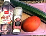 A picture of step 1 of 3 minutes Salad.
