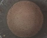 A picture of step 2 of Kitkat milkshake.