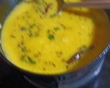 A picture of step 8 of Drumstick Kadhi.
