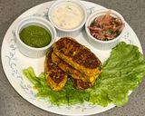 A picture of step 8 of Gluten Free Veg Seekh Kebab With Jowar & Sattu Flour Tortilla (Indian Style).