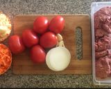Foto del paso 1 de la receta: Picadillo de res
