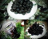 A picture of step 4 of Salt-dried olives👍😜🎄.