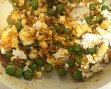 A picture of step 5 of Paneer Bhurji with peas.