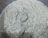 A picture of step 1 of Moong Dal and onion Fritters.