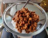 A picture of step 14 of Kadala Curry (Black Chana).
