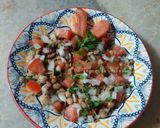 Une image de l'étape 5 de Salade de lentilles.