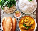 Hình bước làm 3 của món Cà Ri Gà