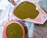 A picture of step 4 of Green chutney.