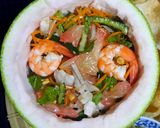 Hình bước làm 8 của món Gỏi bưởi tôm thịt