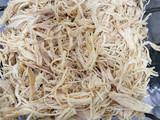 Tostadas tropicales de pollo