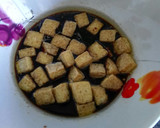 Foto del paso 3 de la receta: Ensalada de espinacas, higos, tofu y manzana