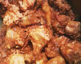 A picture of step 4 of Leftover Chicken Karai Baryani.