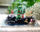 Hình bước làm 7 của món Bánh Khúc Cây - Yule Log Cake