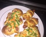 A picture of step 7 of Sausage bread.