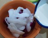 Foto langkah ke 4 dari resep Es Buah dan Kelapa Kopyor Kw.