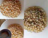 A picture of step 2 of Fried masala sago (sabudana).