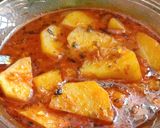 लहसूनी आलू की सब्जी (lasooni aloo ki sabzi recipe in Hindi) रेसिपी चरण 7 फोटो